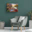 «Autumn Evening» par Bigelow, impression sur toile tendue-1415841009