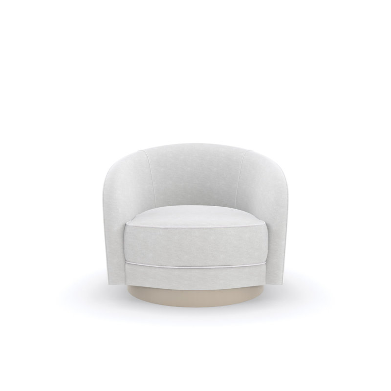Swivel Barrel Chair