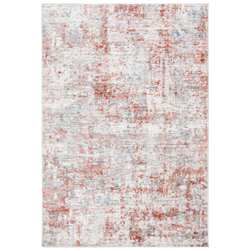 Shivan 100 Performance Abstract Rug, Rectangle 9' x 12'