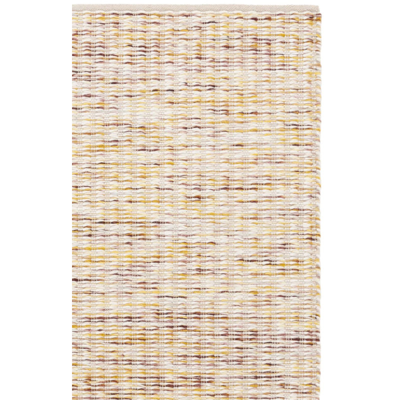 Natura Hand Woven Wool No Pattern Rug, Rectangle 6' x 9'