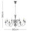 Margarita 8 - Light Candle Style Chandelier-26614884-27032767