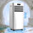 Antarctic Star 10,000 BTU  Portable Air Conditioner, Cools 450 Sq.Ft. 3-in-1 Air Conditioner with Remote