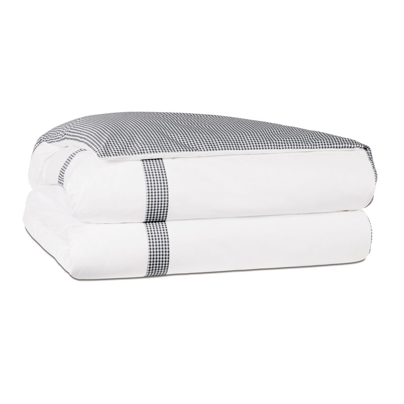 Housse de couette Malaya par Alexa Hampton, Housse de couette super grand, Noir