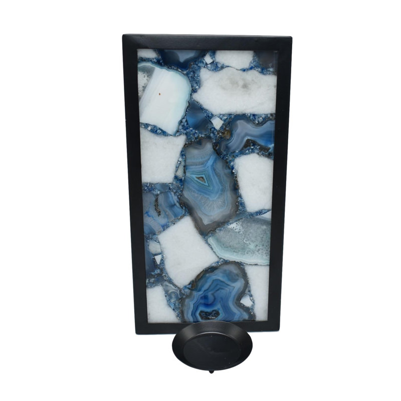 12'' H Wall Wall Sconce, Blue Black
