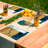 Polyester Abstract Rectangle Placemat