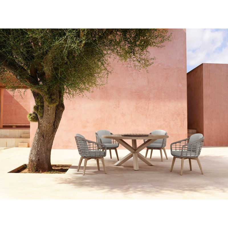 Sicily 63" Round Dining Table