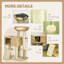 241.3cm H Cat Tree