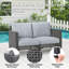 Zosia Weatherproof Rattan 4-Seater Outdoor Sofa Set