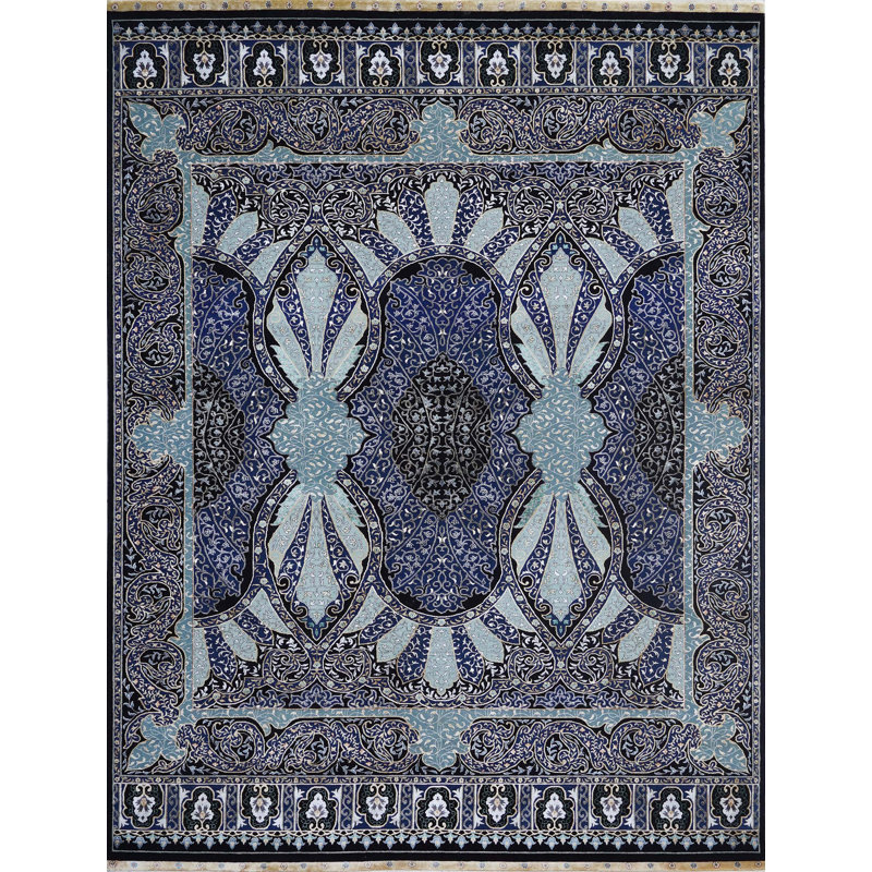 Oriental Area Rug, Rectangle 6' x 9'