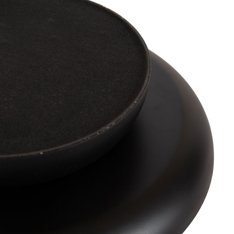 Plateau rond Stovring, Noir