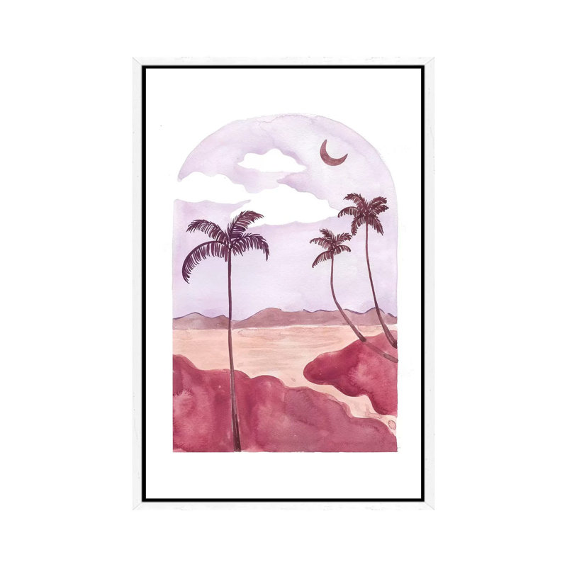 Sweet Dreams 1 Piece Painting on Canvas, 101.6cm H x 66.04cm W x 3.81cm D, White Floater Framed