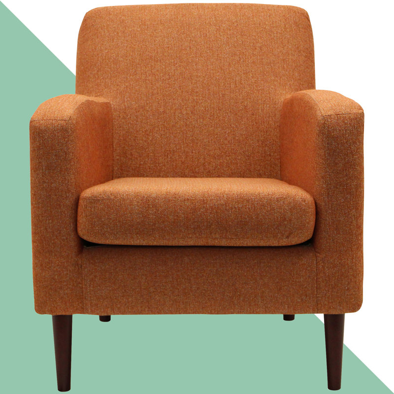 Dannion Upholstered Armchair, Terrace Autumn Polyester Blend