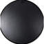 Miroir de salle de bain rond 16 po noir - pour attrait, verre rouille, cadre incassable, verre incassable de 16 po et 4 mm de diamètre-1961399208
