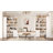 73.5" H Corner Bookcase 6 Tier L-Shaped Bookshelf-1487069472