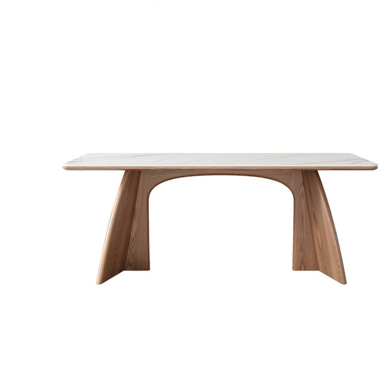 Table de salle à manger rectangulaire, H 30,3 po x L 55,1 po x l 31,5 po