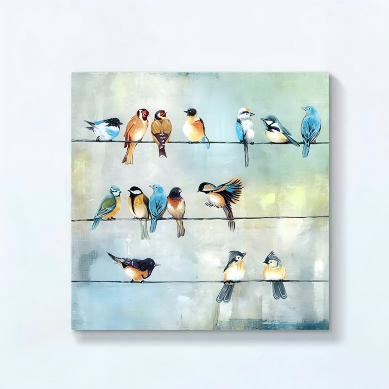 Art mural sur toile 16 "x 16"