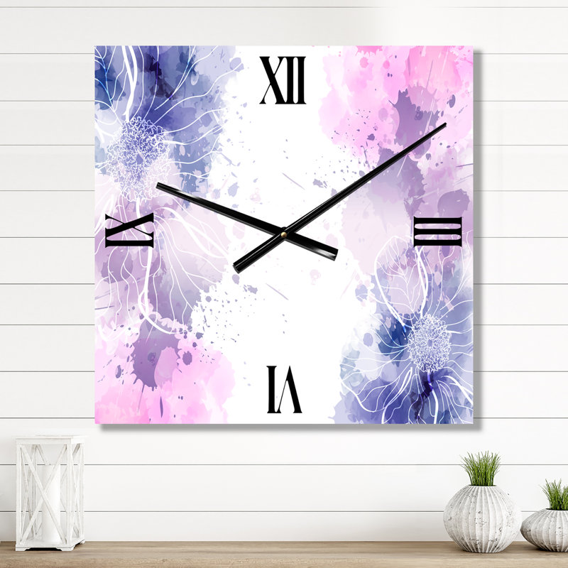 Horloge murale Splash I, Moyen