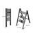 3 - Step Aluminum Lightweight Folding Step Stool-1858837184