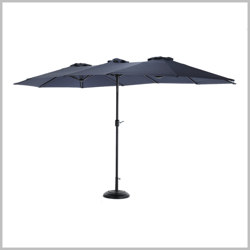 178,35 parasol avec contrepoids inclus, Bleu marine