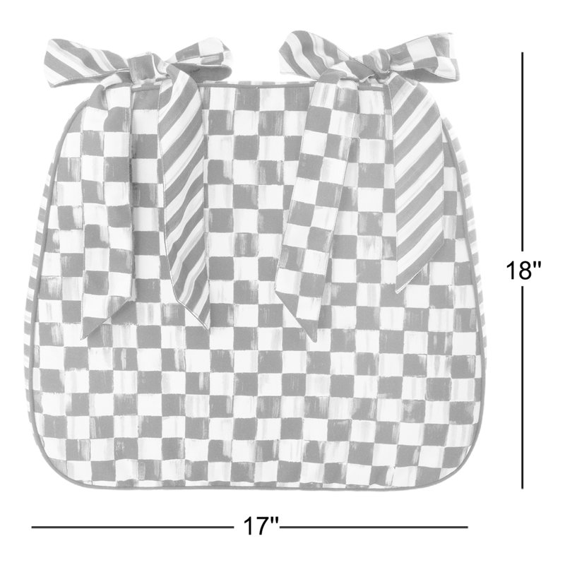 Courtly Check® Chair Seat Cushion