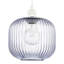 18 cm H Round Glass Pendant Shade ( No Direct Attachment Method ) in Purple