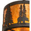 Luminaire suspendu personnalisé 10 po Fulton