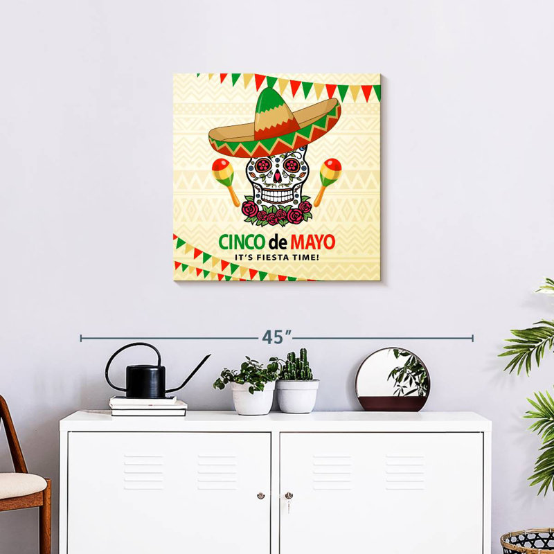 Lelend Cinco De Mayo Fiesta, H 24 po x l 24 po