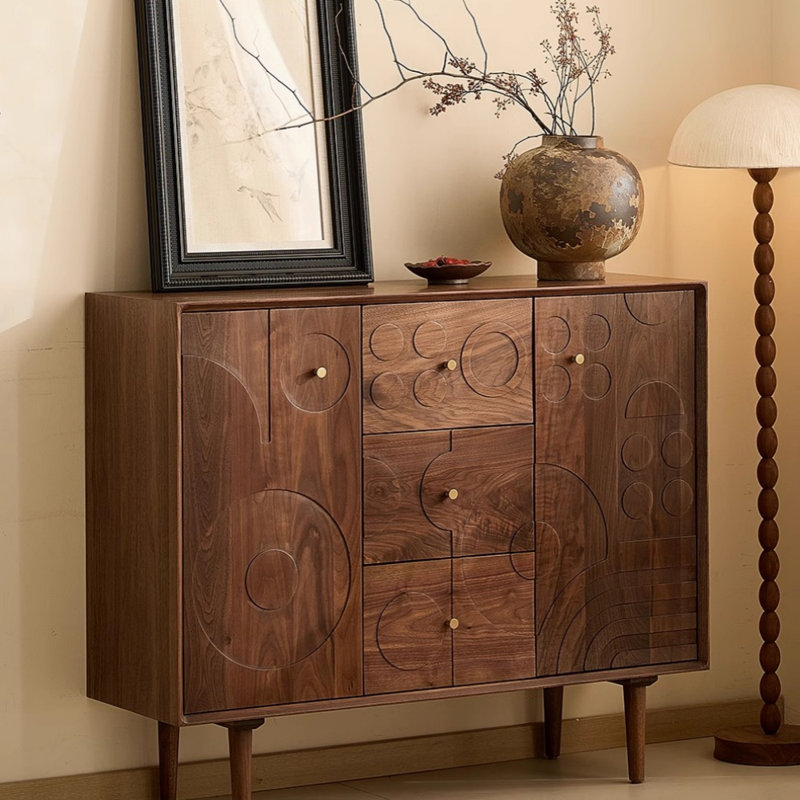 Large-Capacity Home Sideboard, 39.37" H x 55.12" W x 15.75" D