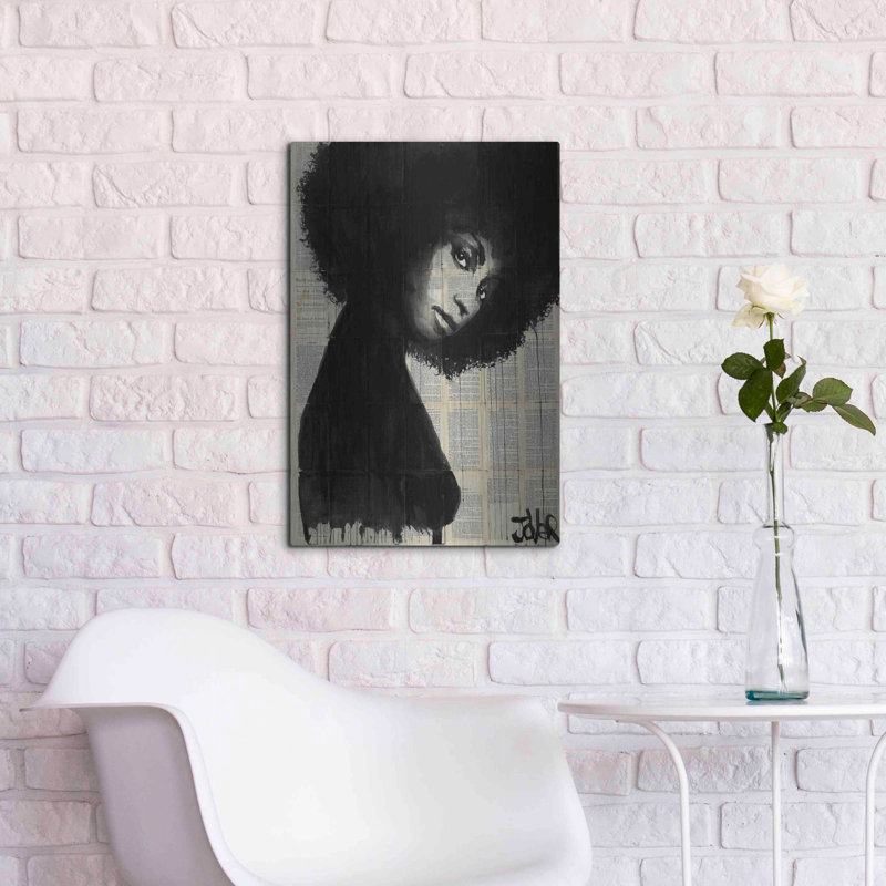 «Lark Manor» «Celistine» par Loui Jover, art mural en métal, H 24 po x l 16 po