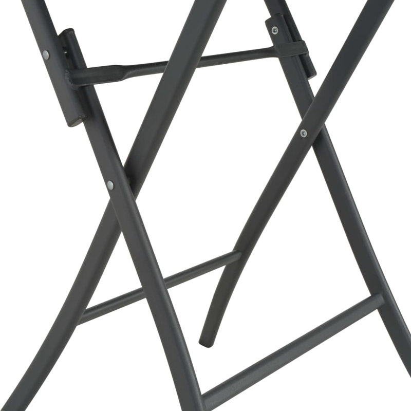 Folding Steel Dining Table