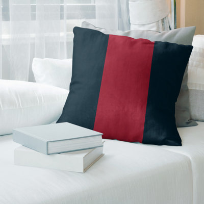 Striped Linen Reversible Pillow Cover