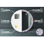 Huldar Glass Flat Wall Mirror