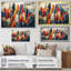 «Cubic Los Angeles Skyline - Los Angeles», art mural-1646732582-1646732570