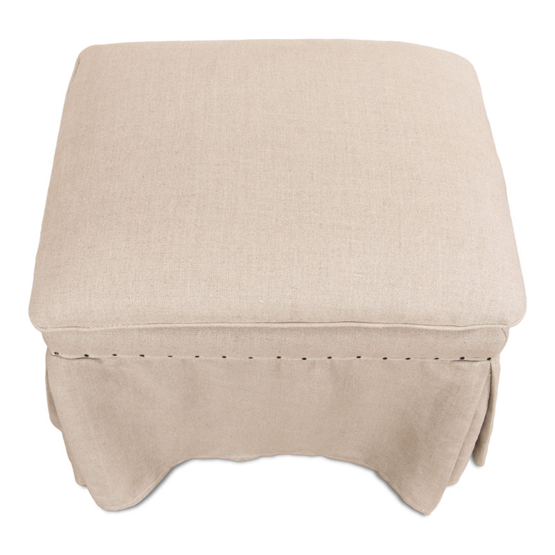 Draped Ottoman