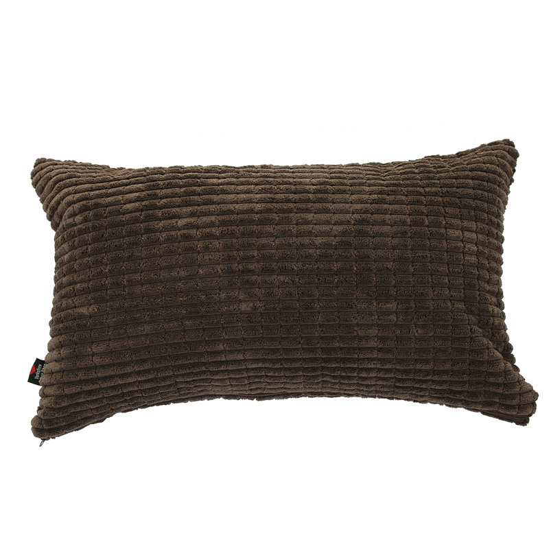 Alston Rectangular Throw Cushion, Brown