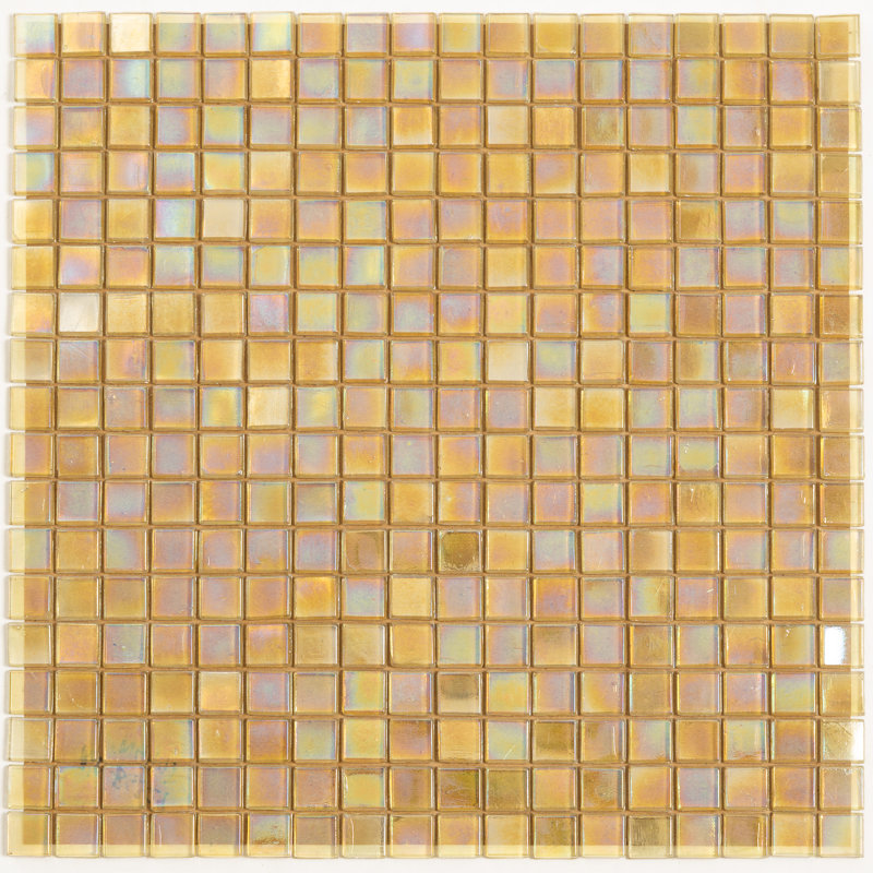 Carreau de mosaïque pour mur et plancher en verre 0,6 po x 0,6 po Skosh