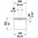 Duravit No.1 Single Flush Right Lever Toilet Tank