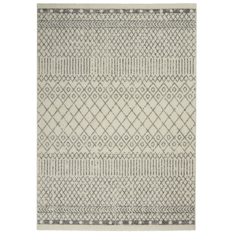 Caelah Washable Geometric Indoor Rug
