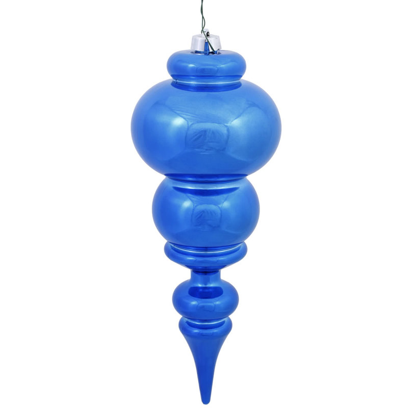 Ornement de Noël 14 po faîteau, Bleu