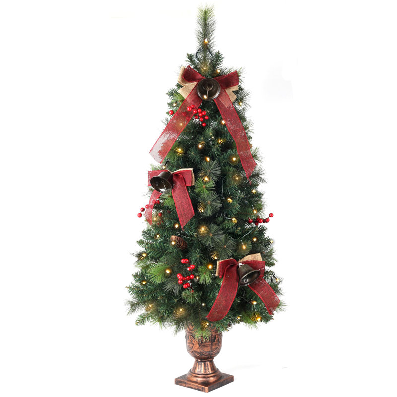 Lighted Artificial Christmas Tree