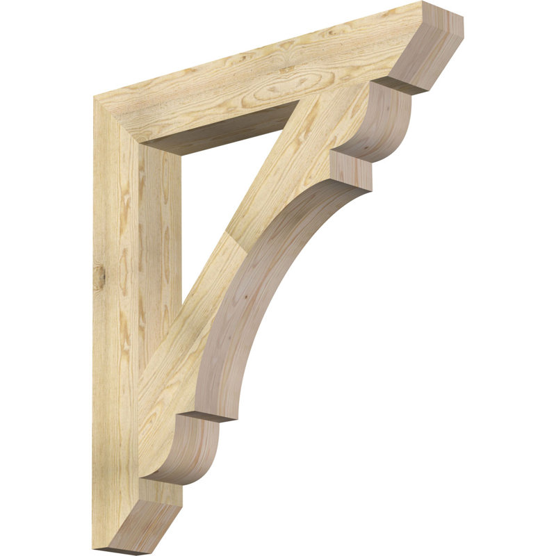 Support de sciage brut à lattes 6 po x P 40 po x H 44 po, sapin Douglas, Sapin de Douglas, H 44 po x l 6 po x P 40 po