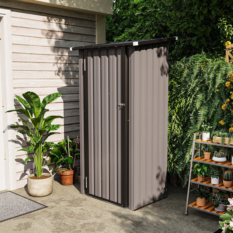 3' x2' Outdoor Metal Lean To Shed