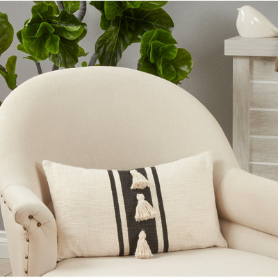 Delong Rectangular Cotton Pillow Cover