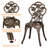 2 - Person Metal Patio Dining Set with Round Table-1518289006