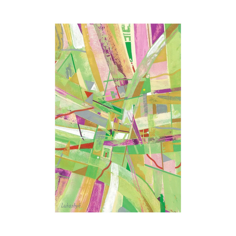 Monday 1 Piece Wrapped Canvas Painting, 101.6 cm H x 66.04 cm W x 1.91 cm D