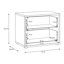 Tekita 54 cm W Bedside Table-721664834