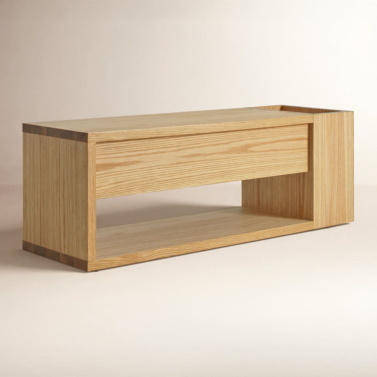 Go Forth Storage Bench, White Oak