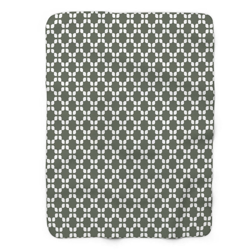 Couverture polie - 1 pièce Sherpa Premium, Lit simple