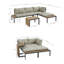 4 - Person Patio Dining Set Rectangular Table-193278039