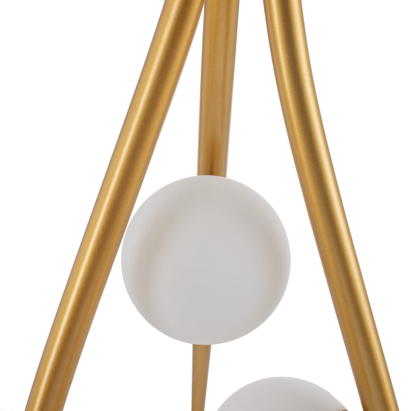 Mcgowen 3 - Light Gold Cluster Pendant